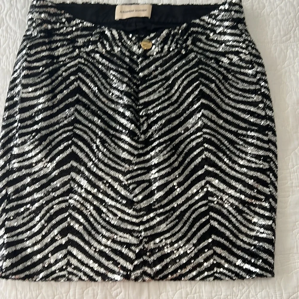 Alexandre Vauthier Sequin Mini Skirt – Size 36 (US 4)